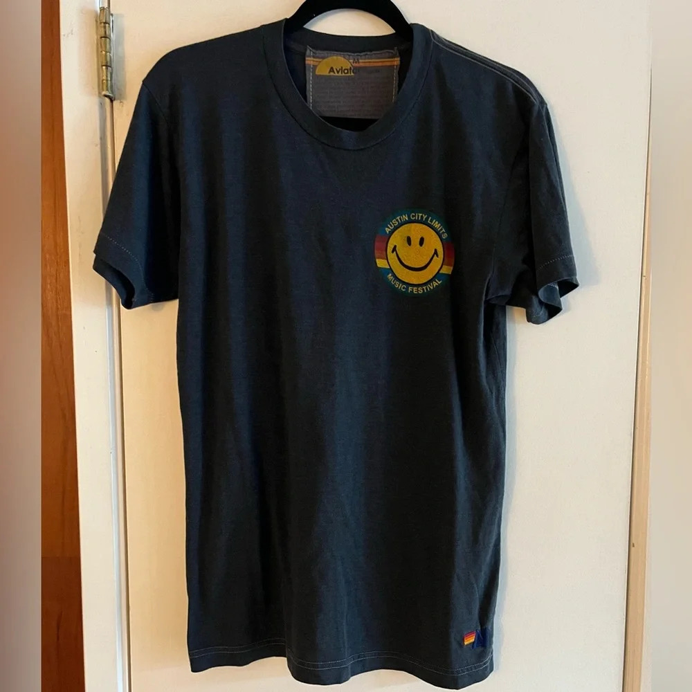 Aviator Nation Smiley Austin City Limits Tee